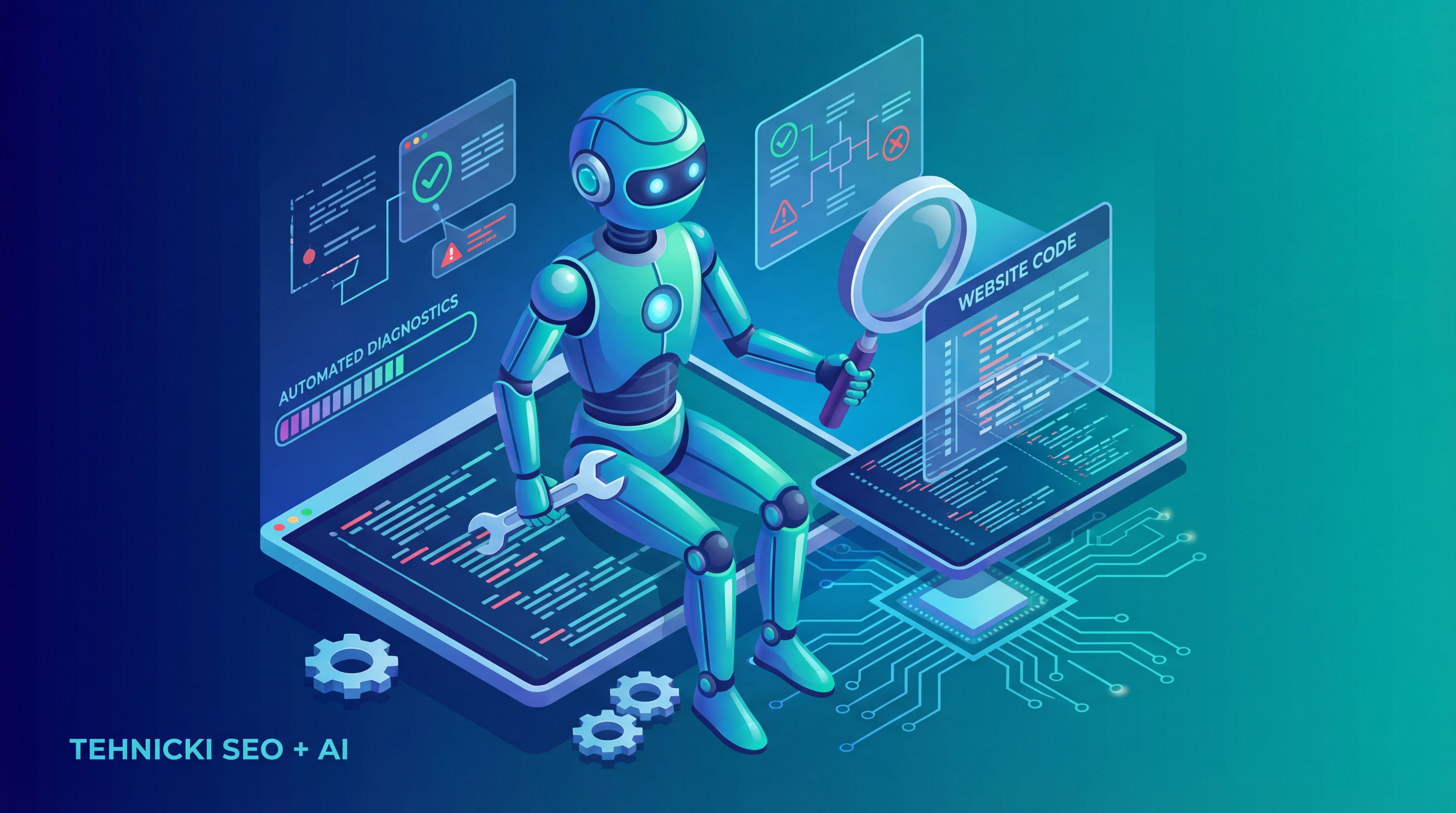 AI u tehničkom SEO-u: automatizacija Core Web Vitals i audita