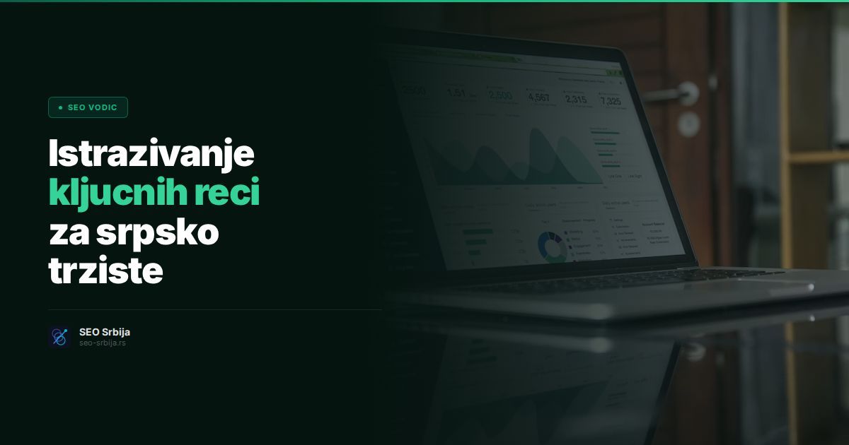 Istraživanje ključnih reči za srpsko tržište